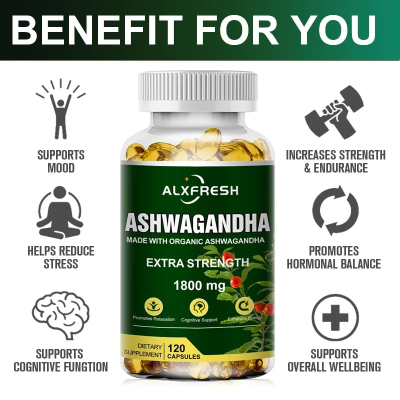 Alxfresh Ashwagandha Root Capsules