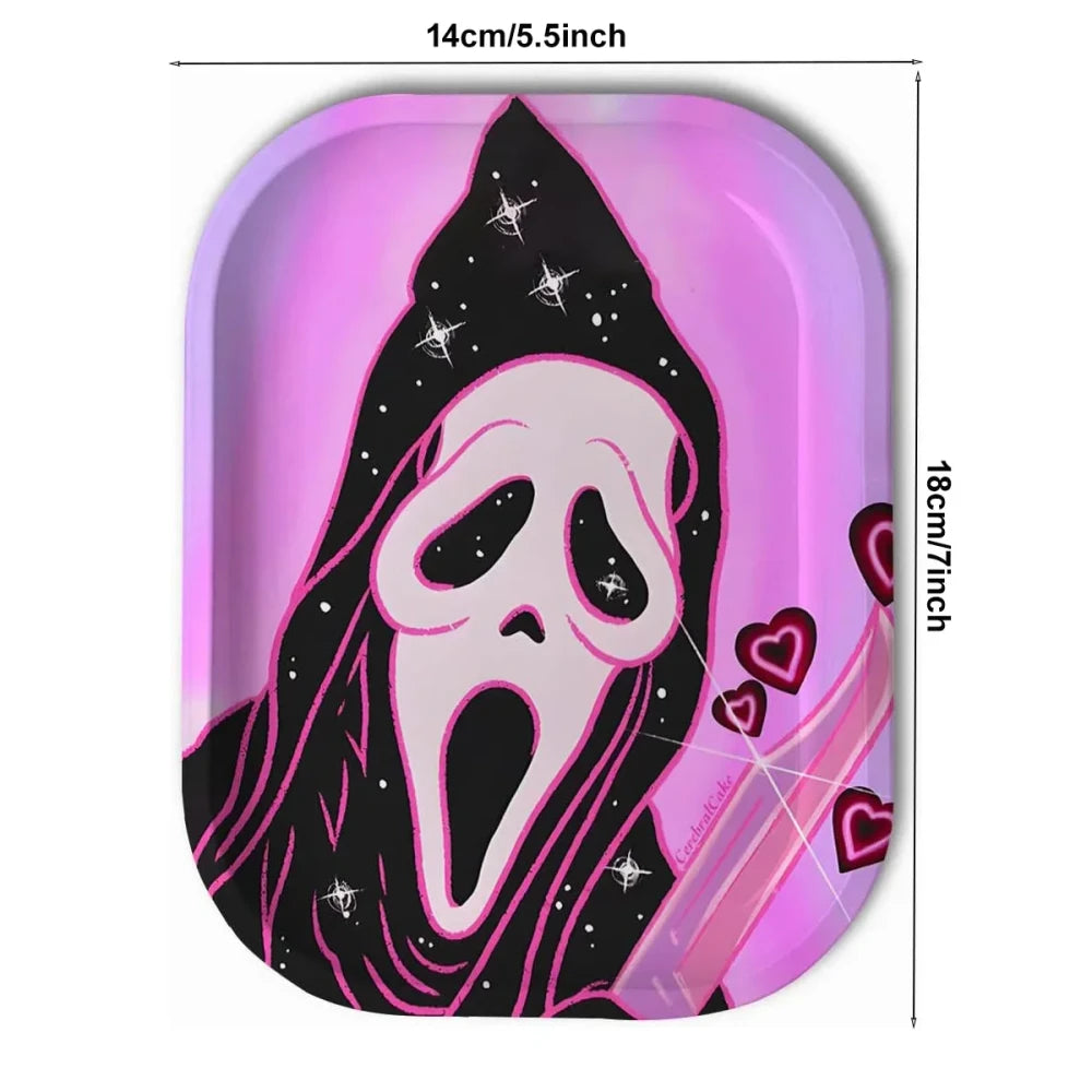 Scream Rolling Tray and Grinder Set