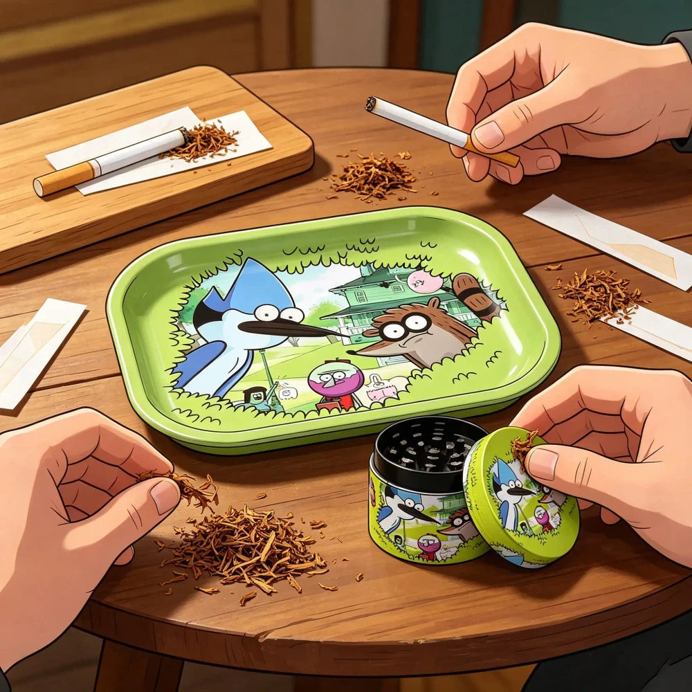 The Regular Show, Metal Rolling Tray and Grinder