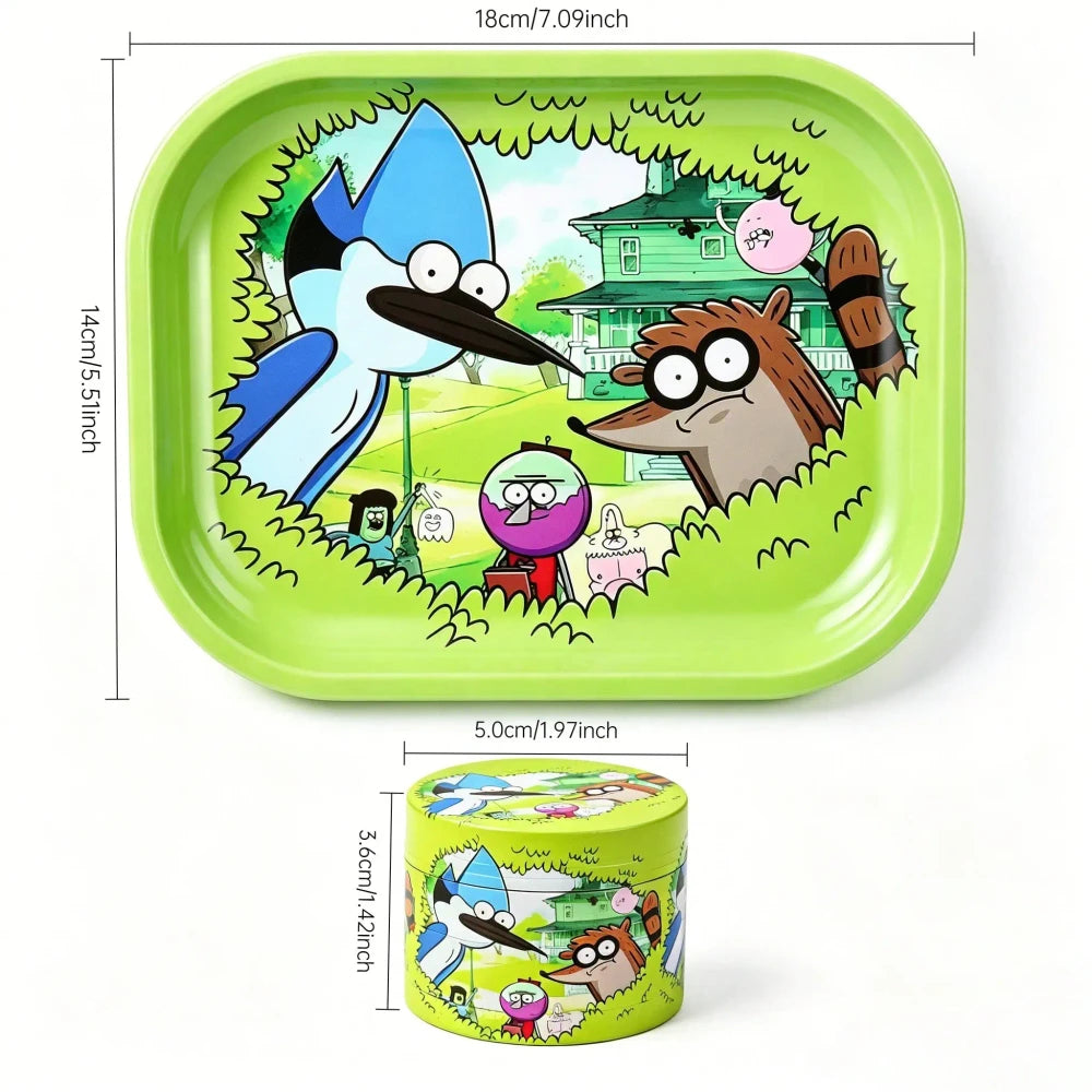 The Regular Show, Metal Rolling Tray and Grinder