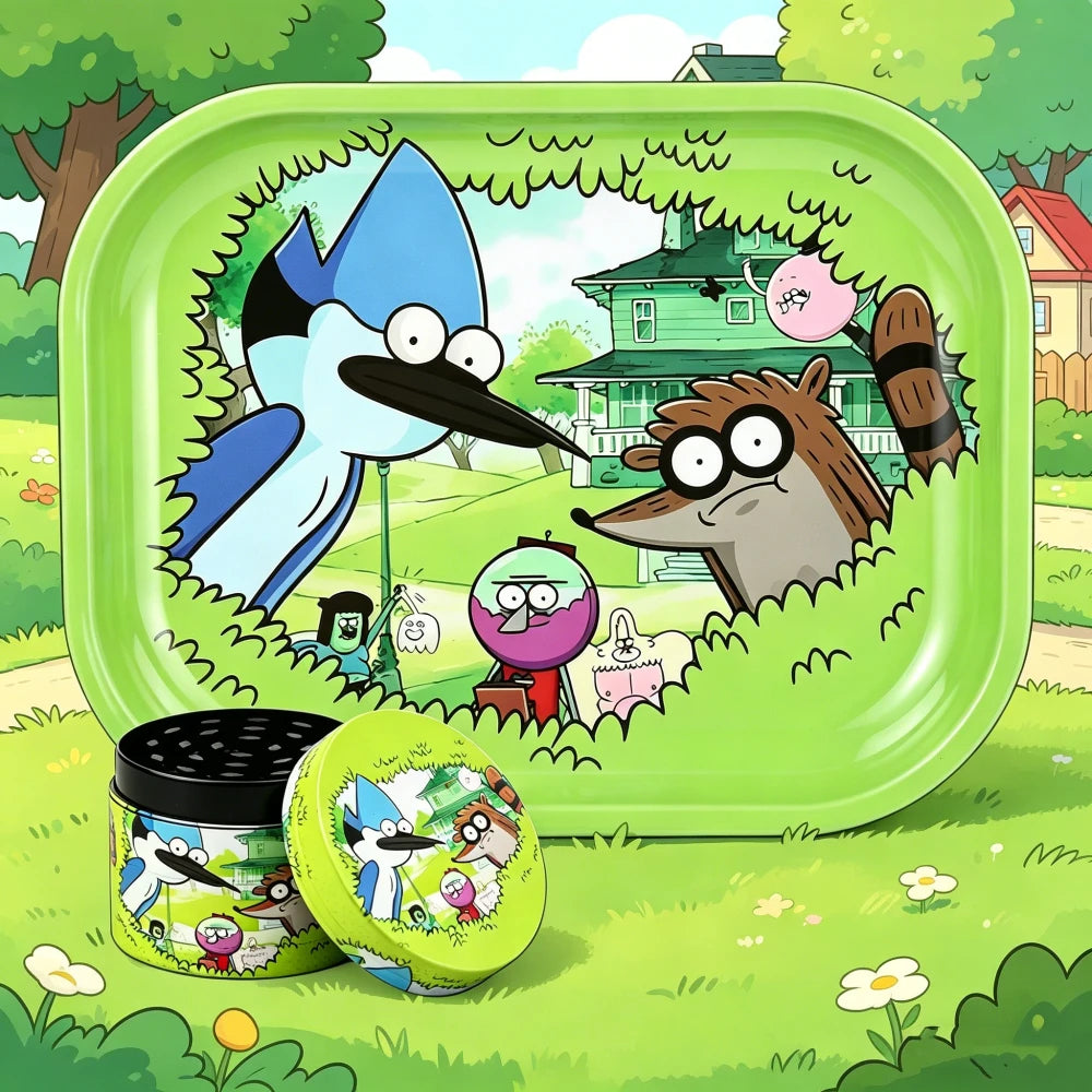 The Regular Show, Metal Rolling Tray and Grinder